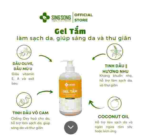 Gel tắm 500ml